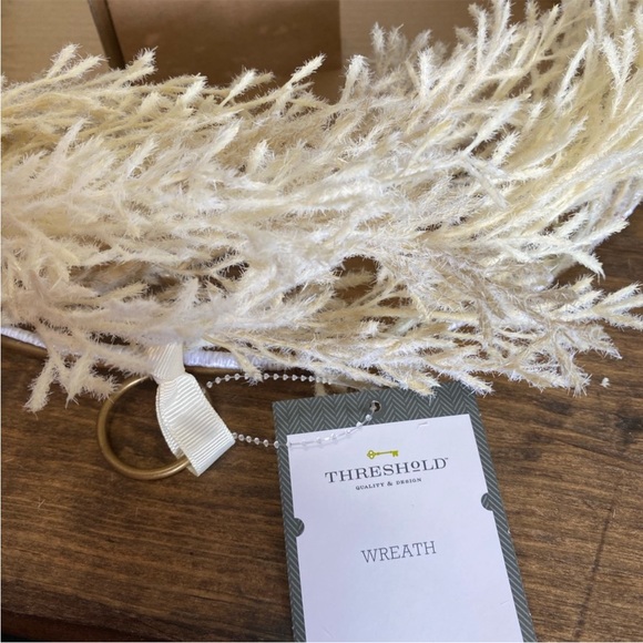 Ring Pampas Grass Wreath by Target Threshold. Lightweight & for indoor u… - Picture 2 of 11